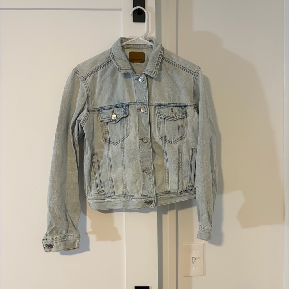 American Eagle Outfitters Light Blue Jacket